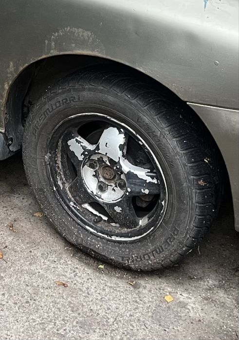 Колеса 14ʼʼ з зимовими шинами