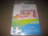 Puzzle 3D "Os Quartos da Minha Casa" Novo e Selado!