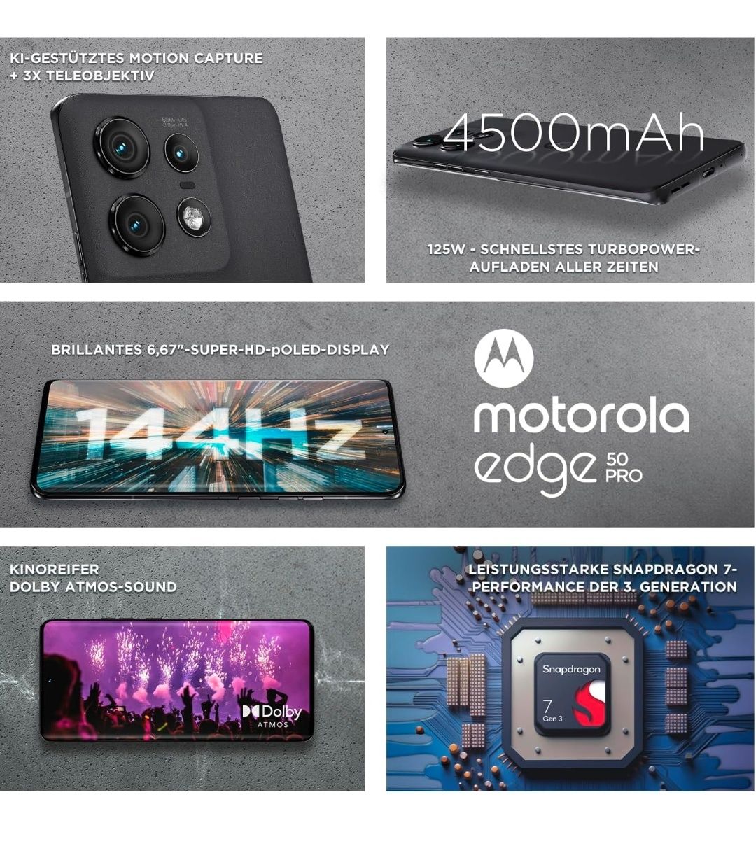 QMotorola Edge 50 Pro 6,67 5G