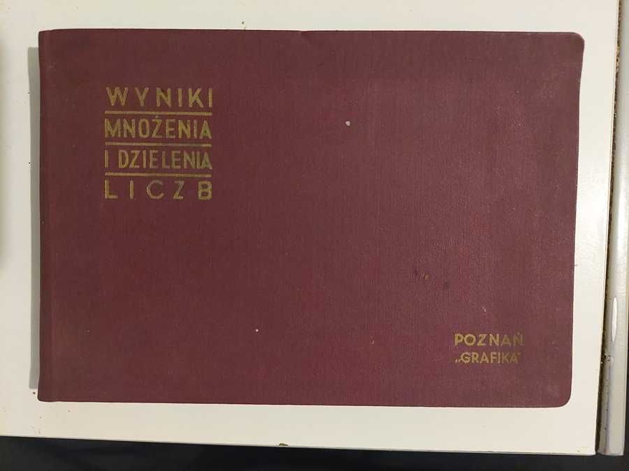 Poznań Grafika Wyniki mnożenia i dzielenia liczb.