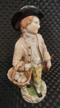 Porcelana POTSCHAPPEL THIEME Drezno  Figurka Myśliwy 1902 r. UNIKAT 
T