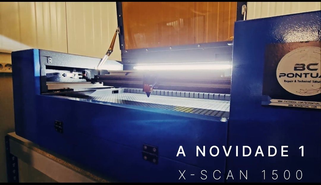 Equipamento Laser co2 X-SCAN 1500