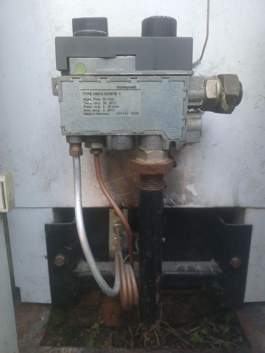 Газовий клапан автоматика honeywell