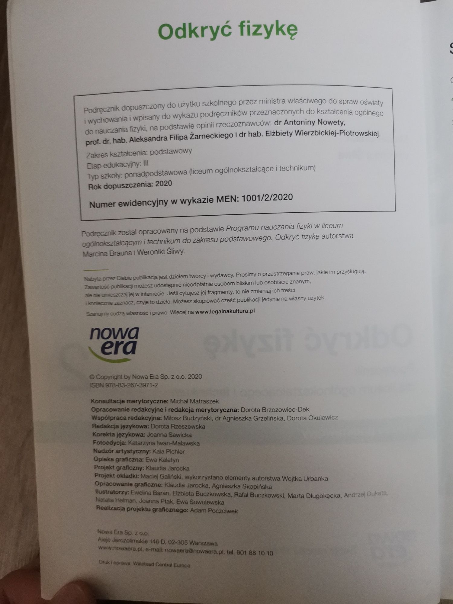 Fizyka 2 Podstawa Nowa Era