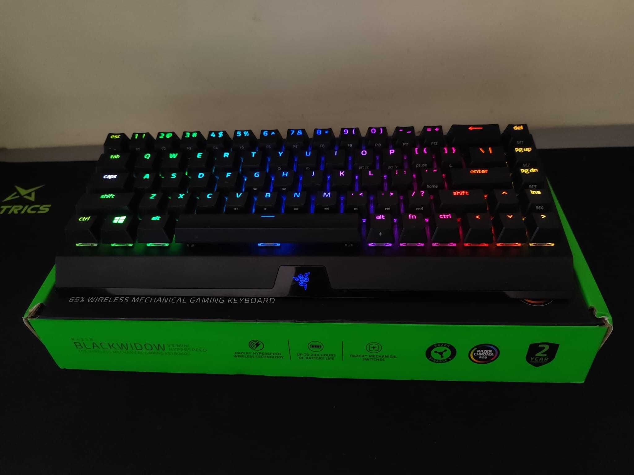 Teclado Razer BlackWidow V3 Mini HyperSpeed