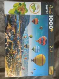 Puzzle 1000 Trefl + Sorter 2 w 1