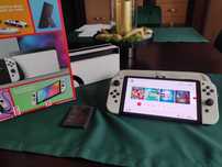 Nintendo Switch z grami.