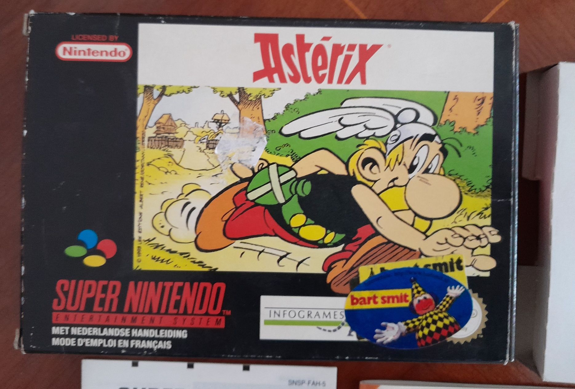 Super Nintendo gra Asterix