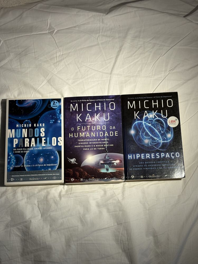 Michio Kaku - 3 livros