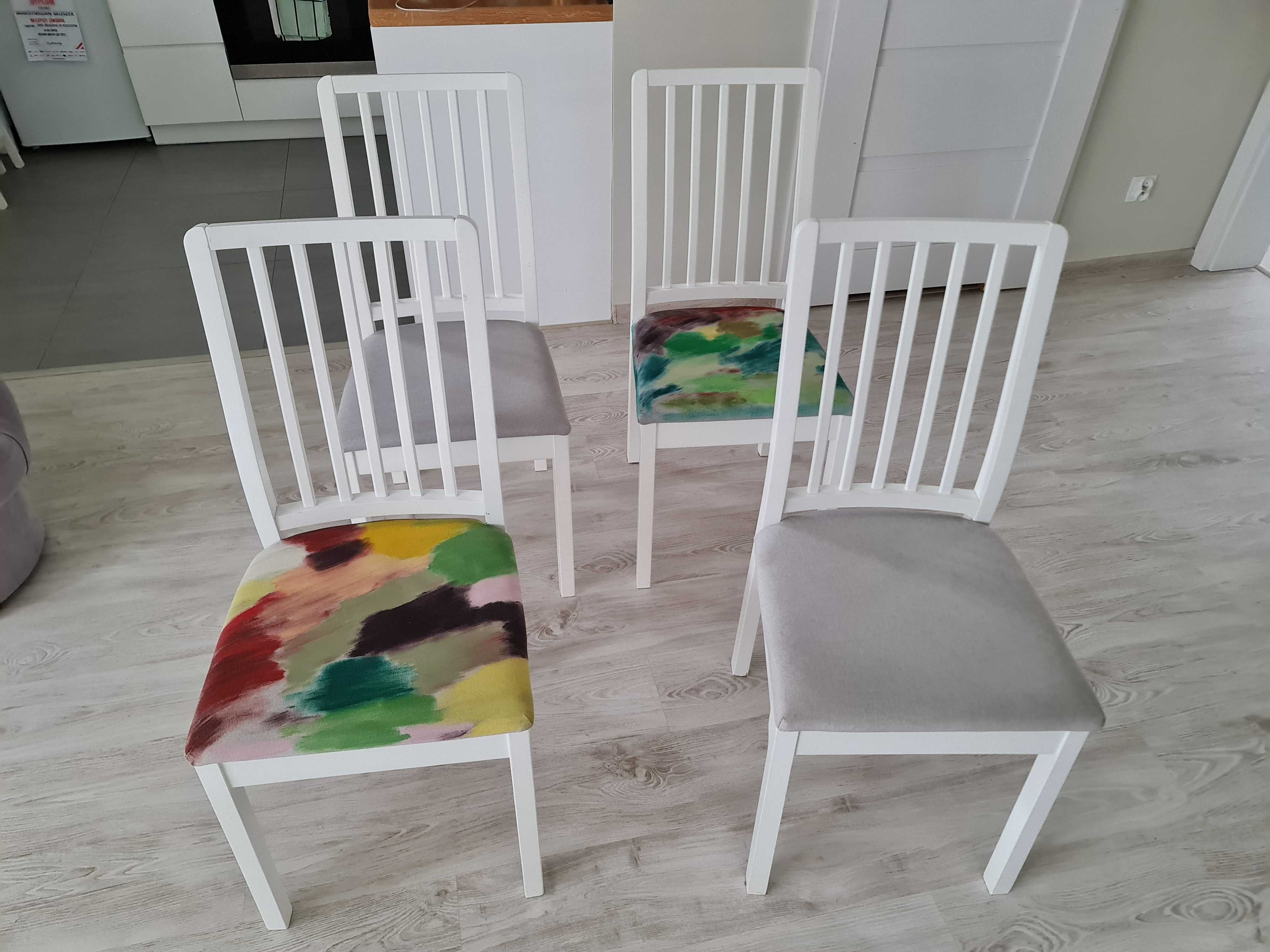 super zestaw Ikea krzesła stół  rozkładany / możliwy transport