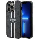 Etui Guess 4G Printed Stripes Magsafe Na Iphone 14 Pro - Czarne