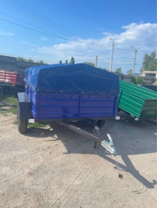 Двовісний надійний причіп «Дніпро-250» без гальмівної системи під кате