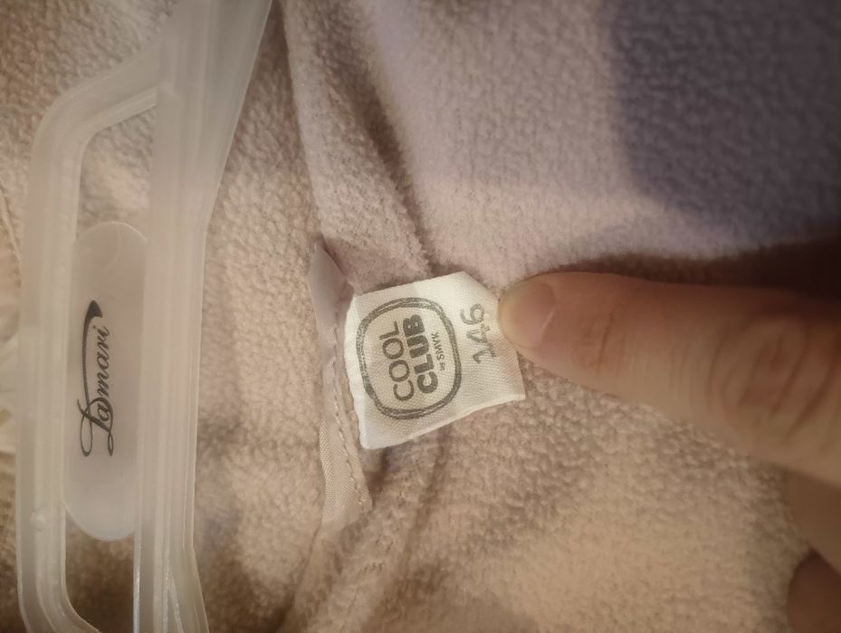 Bluza misiek kurtka smyk 146 ciepła