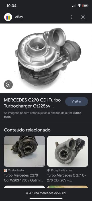 Turbo Geometria 2256 Mercedes