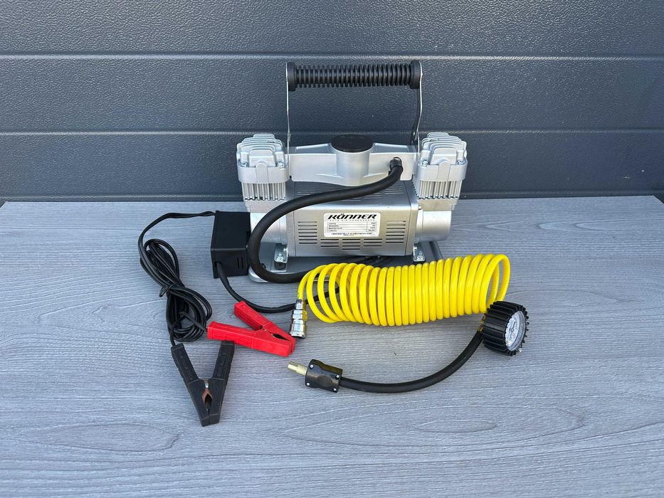 Автомобільний компресор 100 літрів до R22, Двопоршневий, Автокомпресор