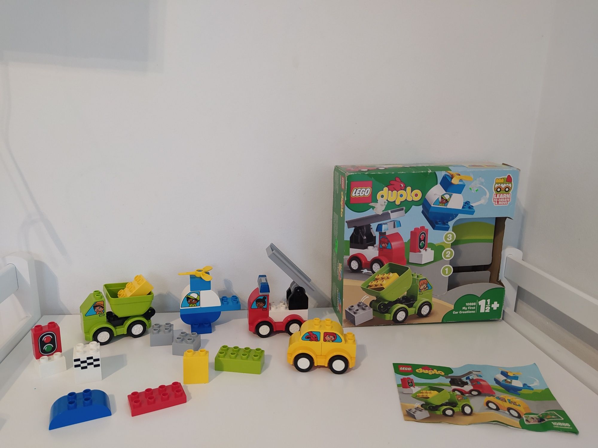 Lego Duplo Moje pierwsze samochodziki 10886