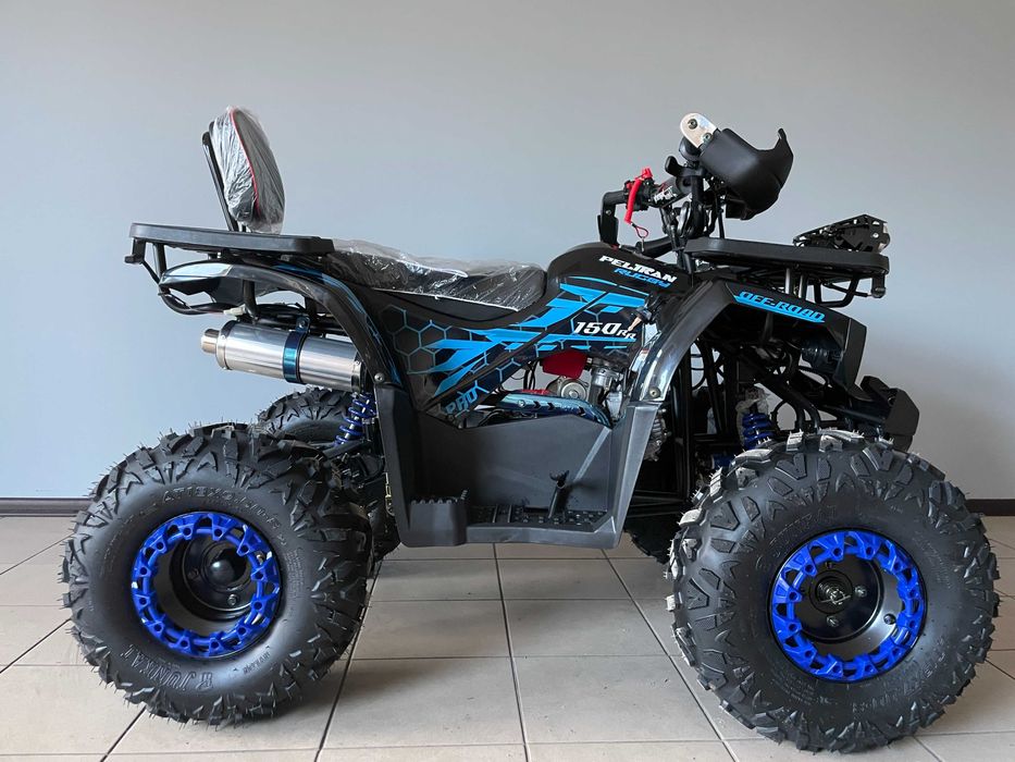 QUAD 150 cc PELIKAN RUGBY oświetlenie led hak Full Opcja raty dostawa