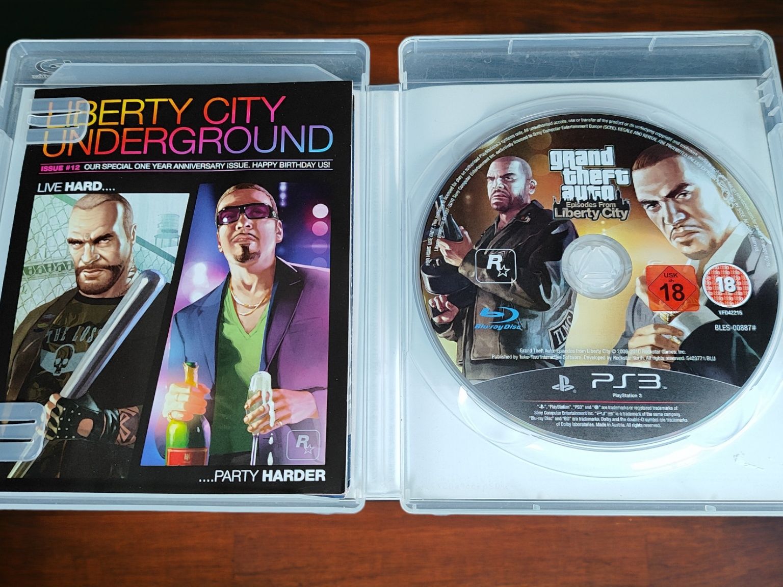 PS3 GTA Episodes from Liberty City Grand Theft Auto Playstation 3 ps