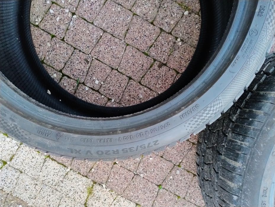 Opony zimowe runflat Continental 20 cali 2x275/35 2x245/40