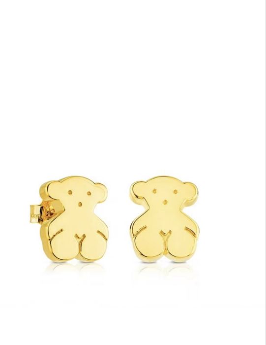 Сережки Tous ведмедики золоті.