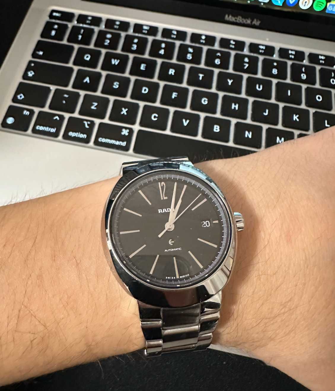 RADO D-STAR GENT AUTOMATIC STEEL Idealny stan pełny komplet, High Beat