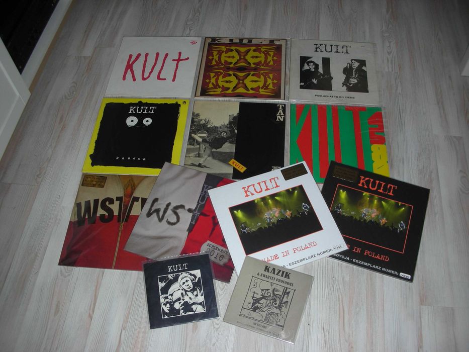 płyty winylowe kult