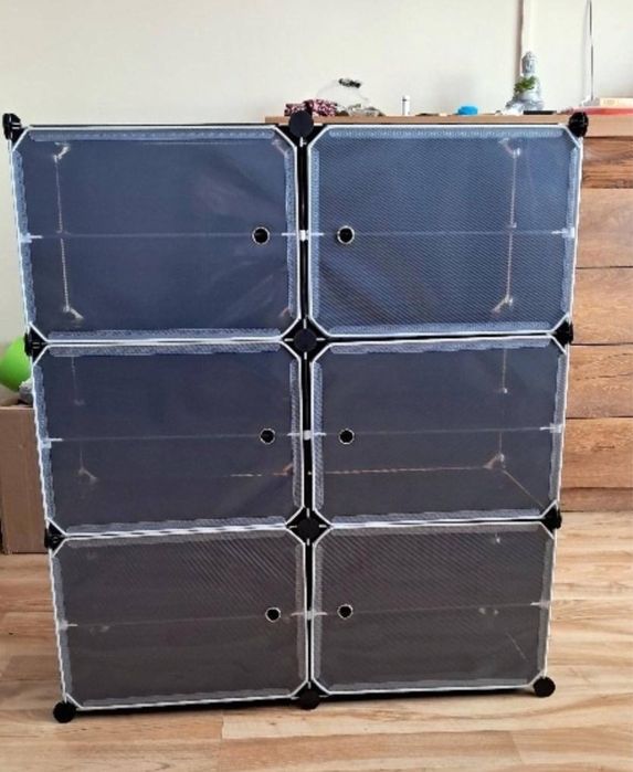 Nowy zestaw prezentowy Regał na buty 6 półek modułowy organizer obuwie