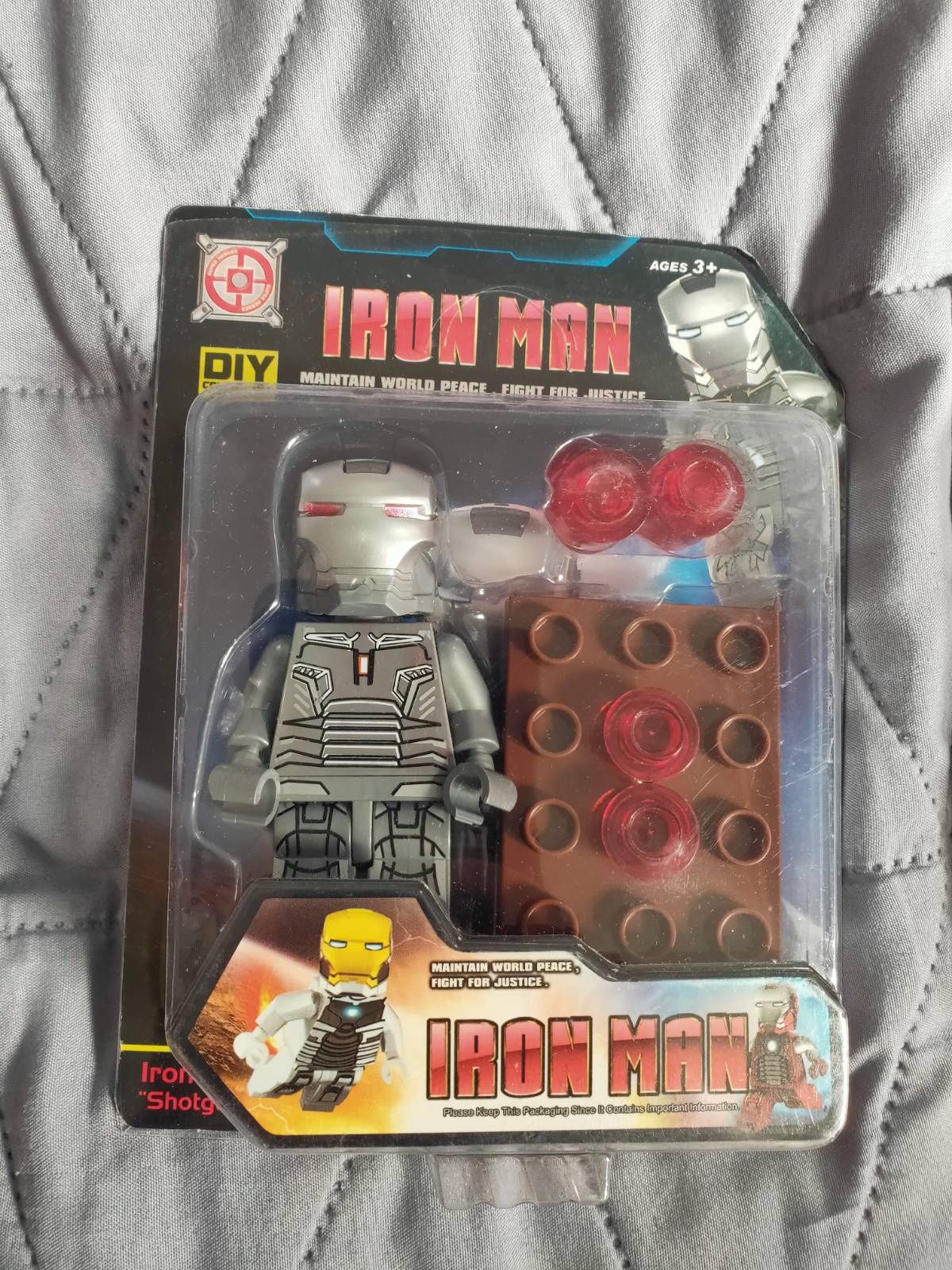 Figurki Iron Man i Iron Patriot kompatybilne z Lego Duplo