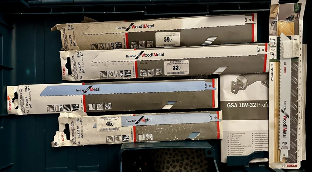 Akumulatorowa piła szablasta BOSCH GSA 18V-32 PROFESSIONAL gwarancja
