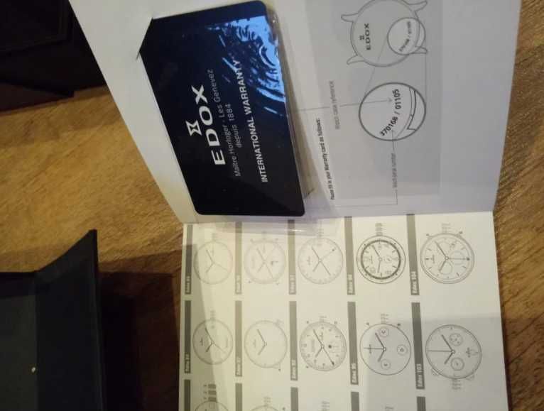 Edox Les Vauberts Day Date Automatic 83007 3 AIN механика