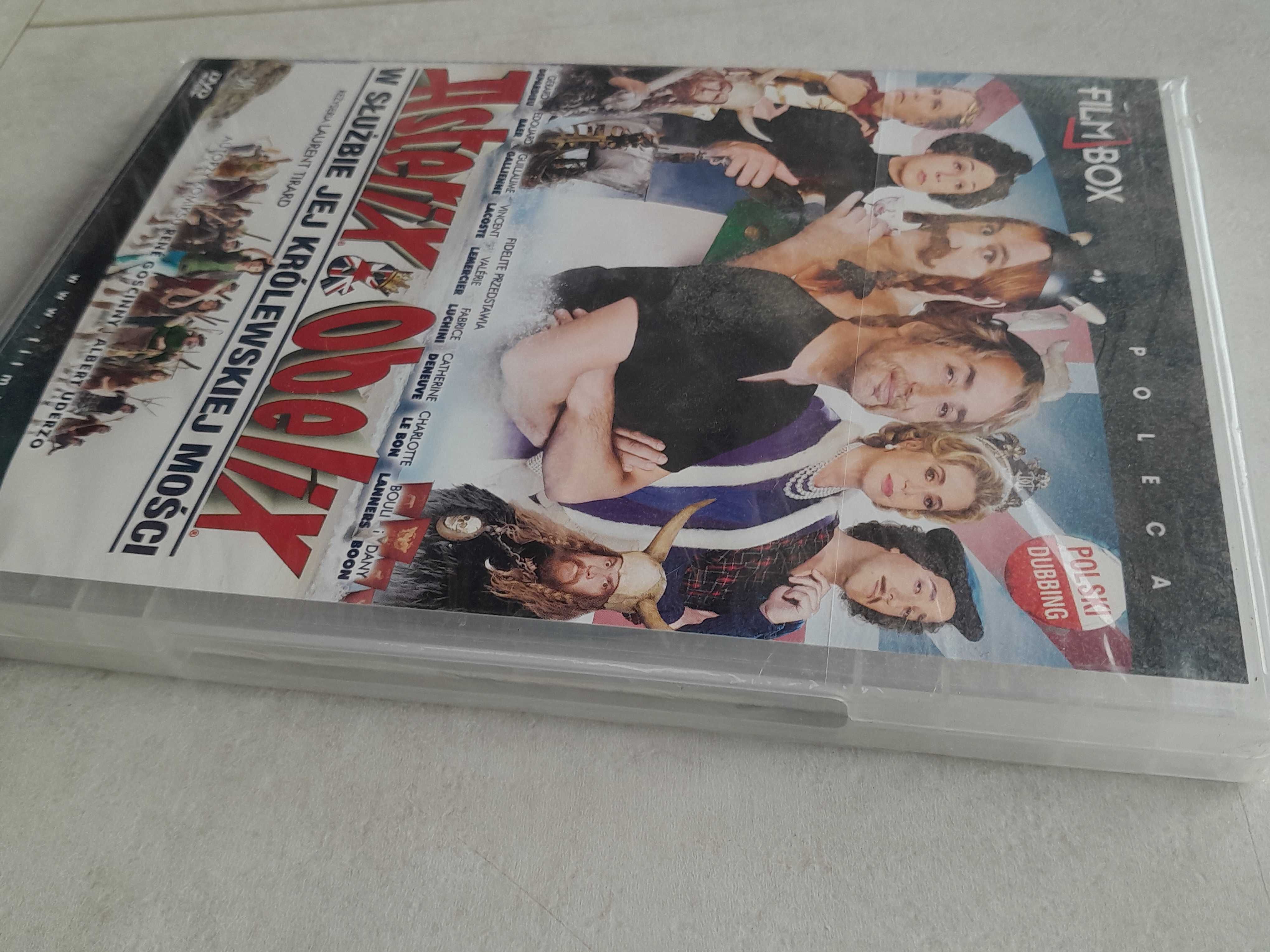 Asterix i Obelix W służbie Jej Królewskiej Mości DVD nowa w folii