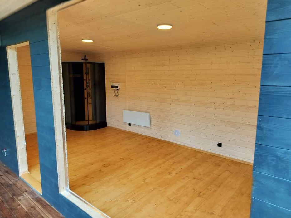 Sauna Optimal Max 32 m z balią i rekreacją
