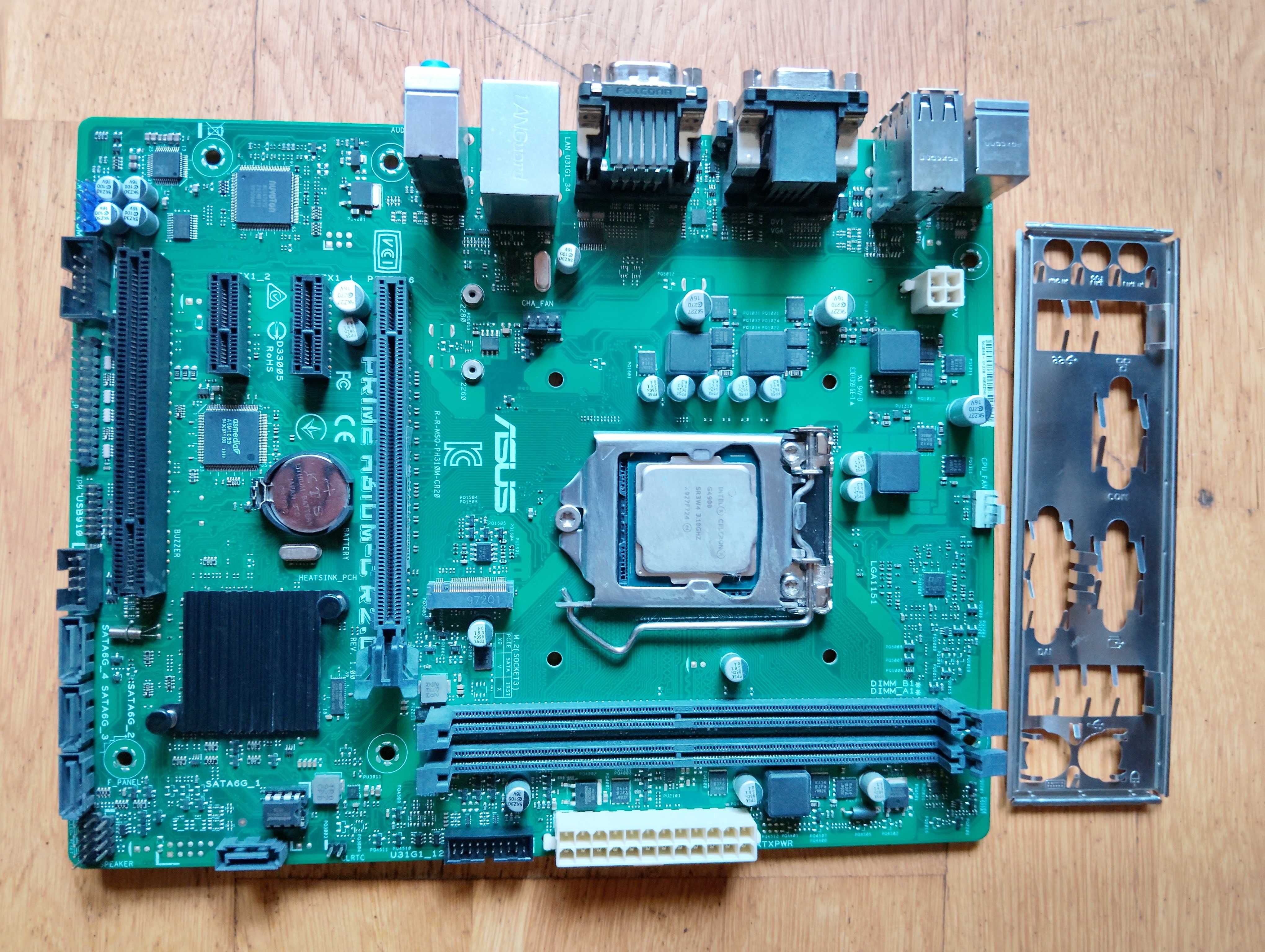 Материнська плата Asus Prime H310M-C R2.0(DDR4, s1151v2)