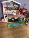 Domek dla lalek barbie akcesoria , mebelki ,