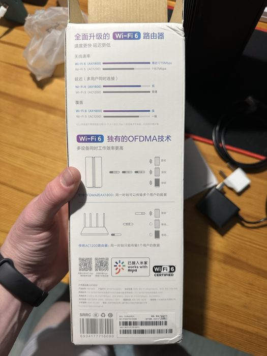 Роутер Xiaomi Mi Router AX1800