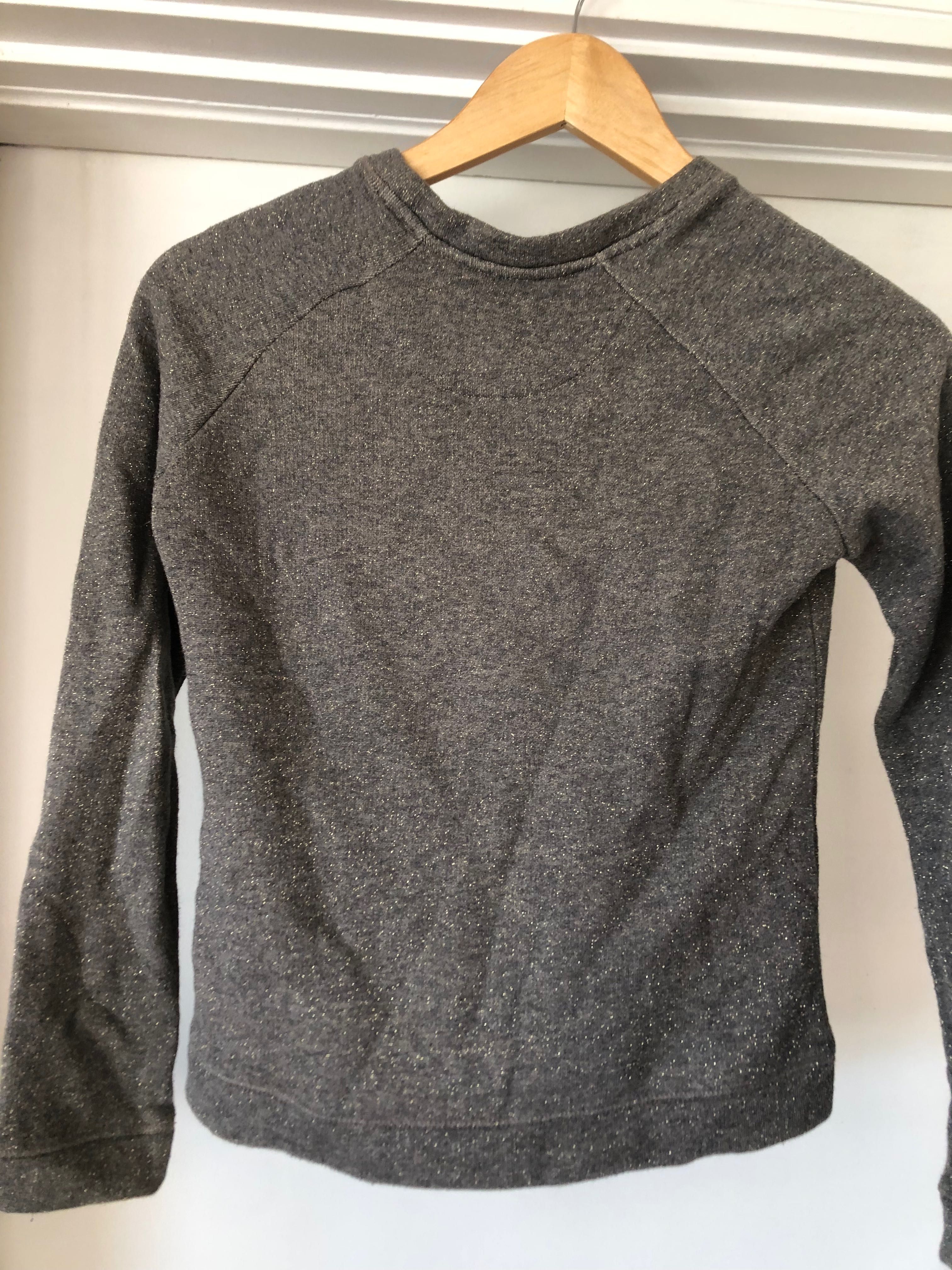 Sweatshirt Massimo Dutti T 9-10 anos com brilhos