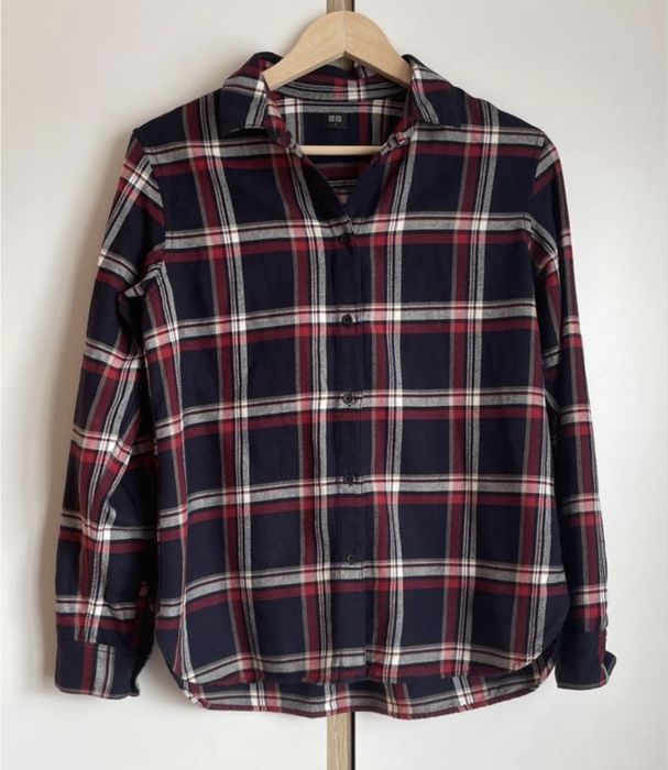Сорочка uniqlo юникло фланелева