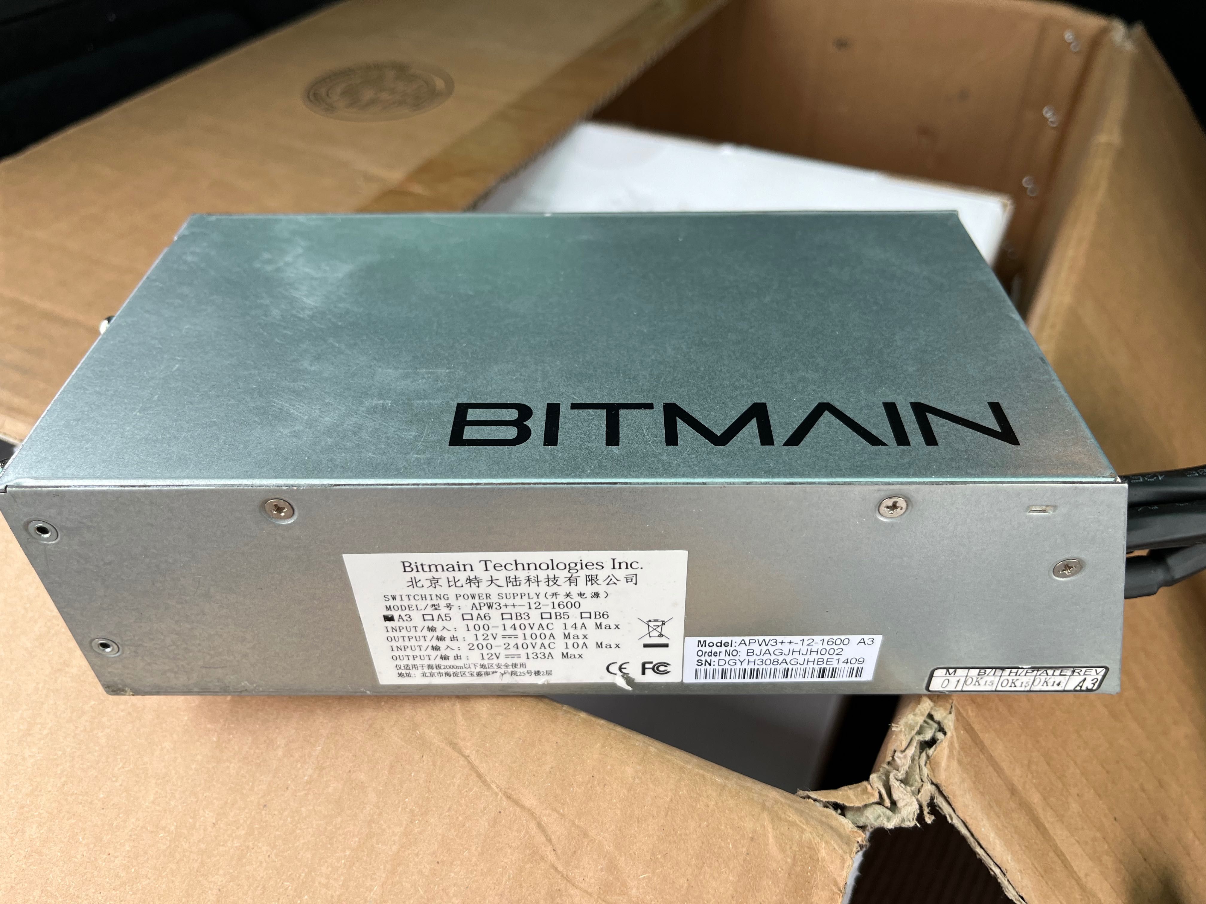 Bitmain PSU A3 1600w