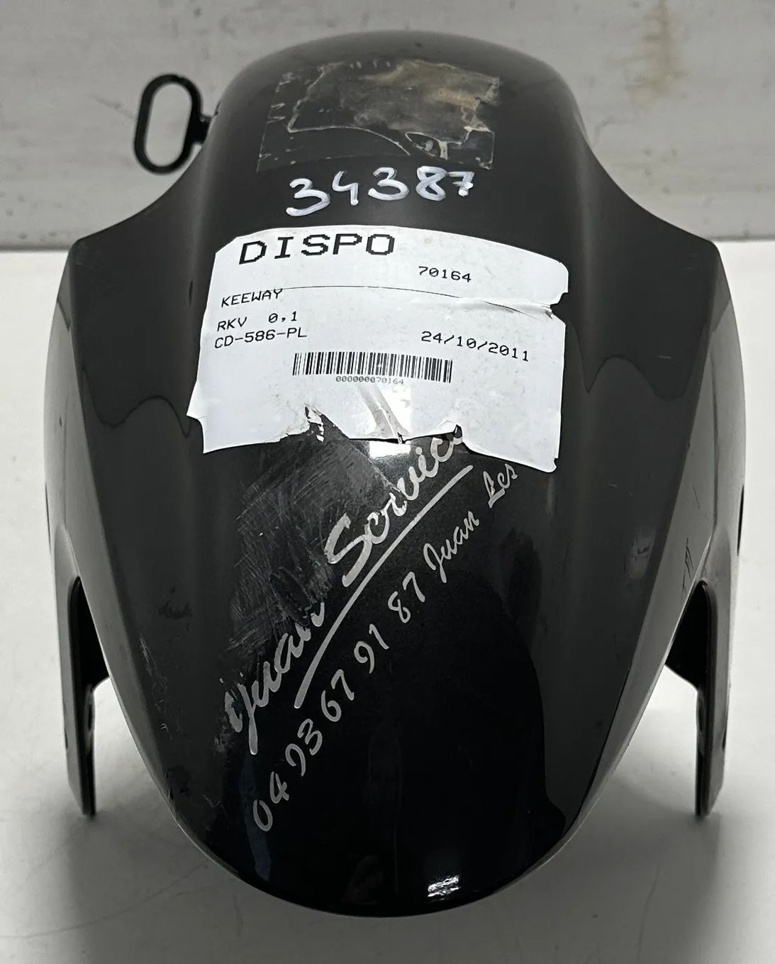 Keeway RKS 125 Błotnik Przód Przedni