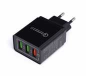 SZYBKA ŁADOWARKA Sieciowa Do Telefonu 3X USB QC 3.0 2100 mA