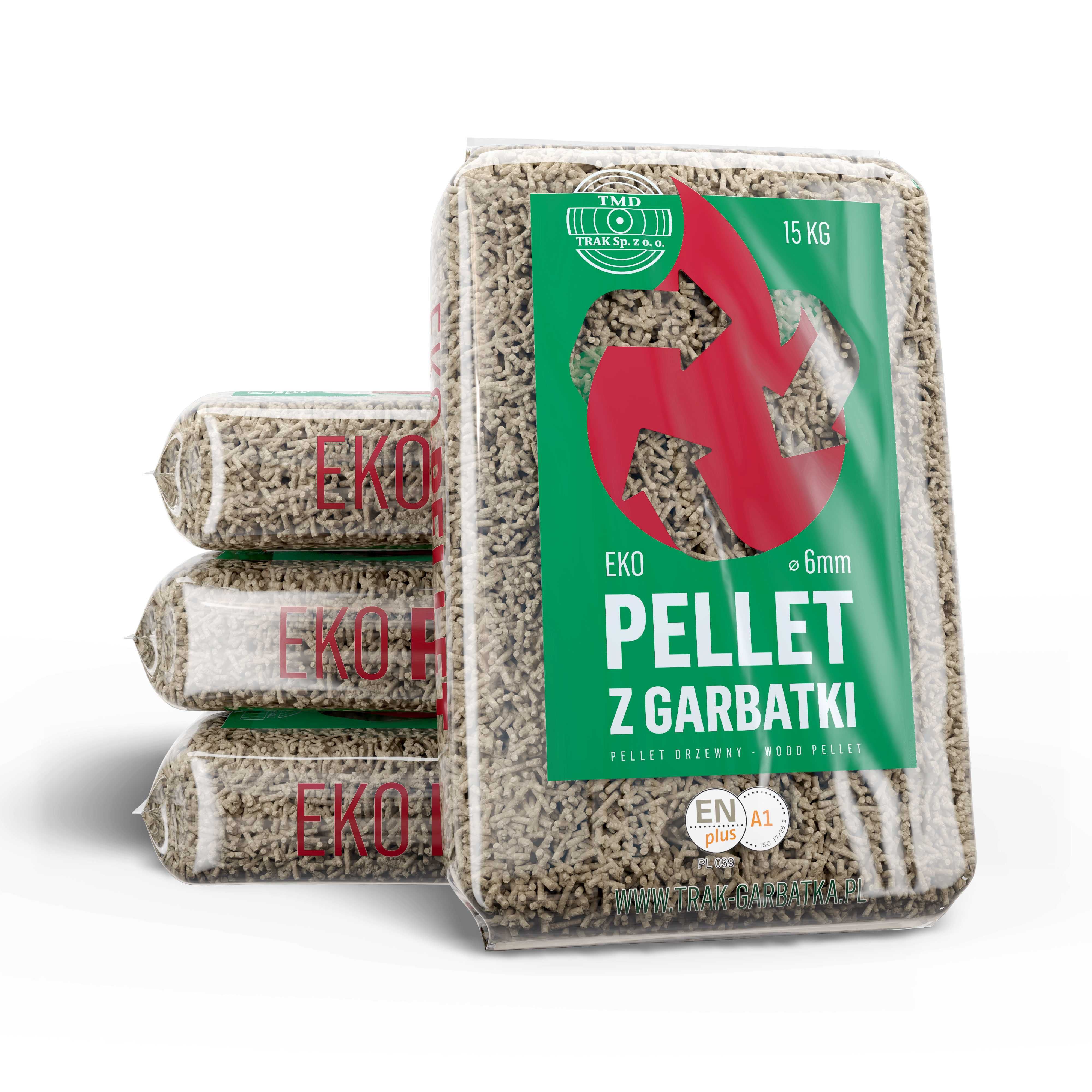 Pellet Polski !! TRAK Garbatka A1 En plus z garbatki