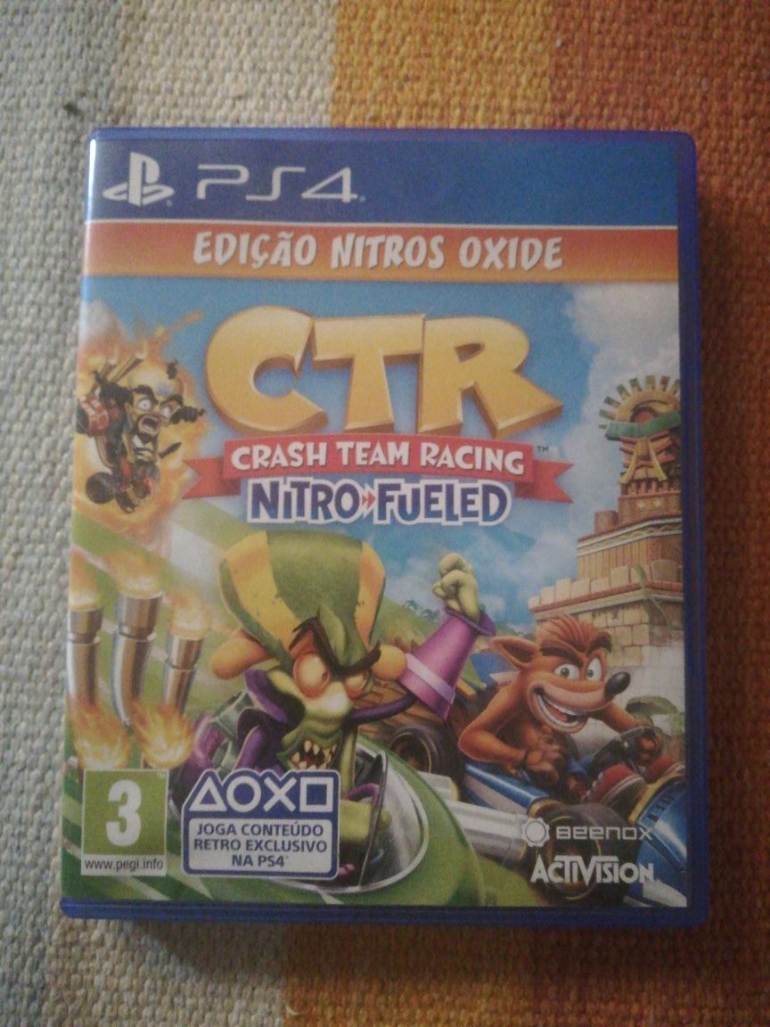 Jogo Crash Team Racing para ps4