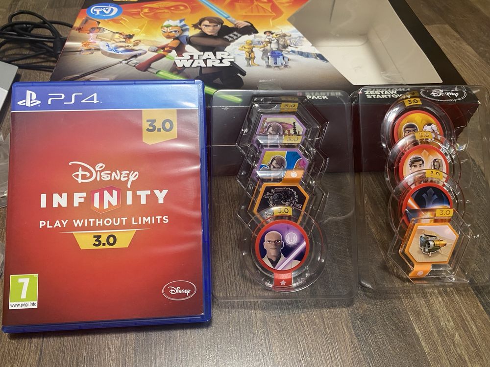 MEGA ZESTAW Disney Infinity 3.0 PS4