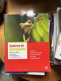 Caderno de atividade de ciências