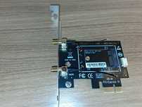 Y069 Karta WiFi Bluetooth PCI-E Adapter M.2 Z Antenami PC