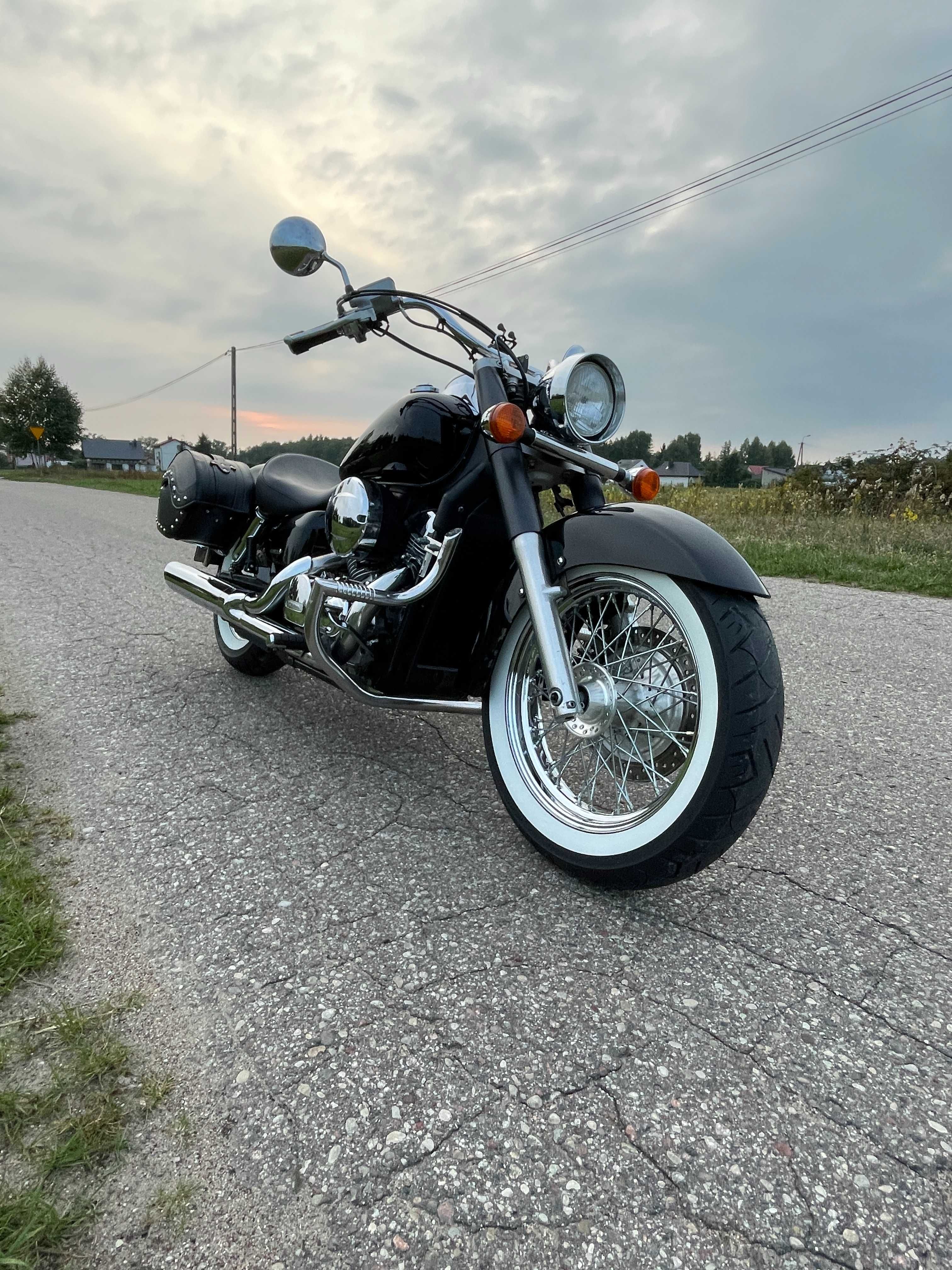 Honda Shadow C4 Aero Nowe Opony Świeże Opłaty