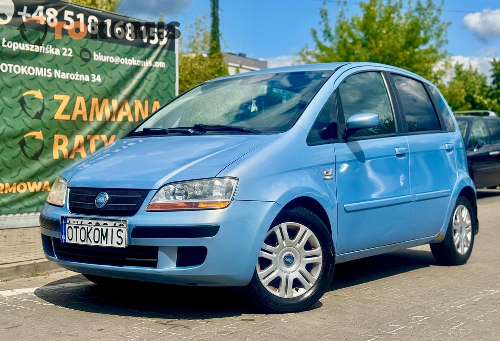 Fiat Idea, automat 2005 rok 1.4B - Otokomis! Gwarancji!