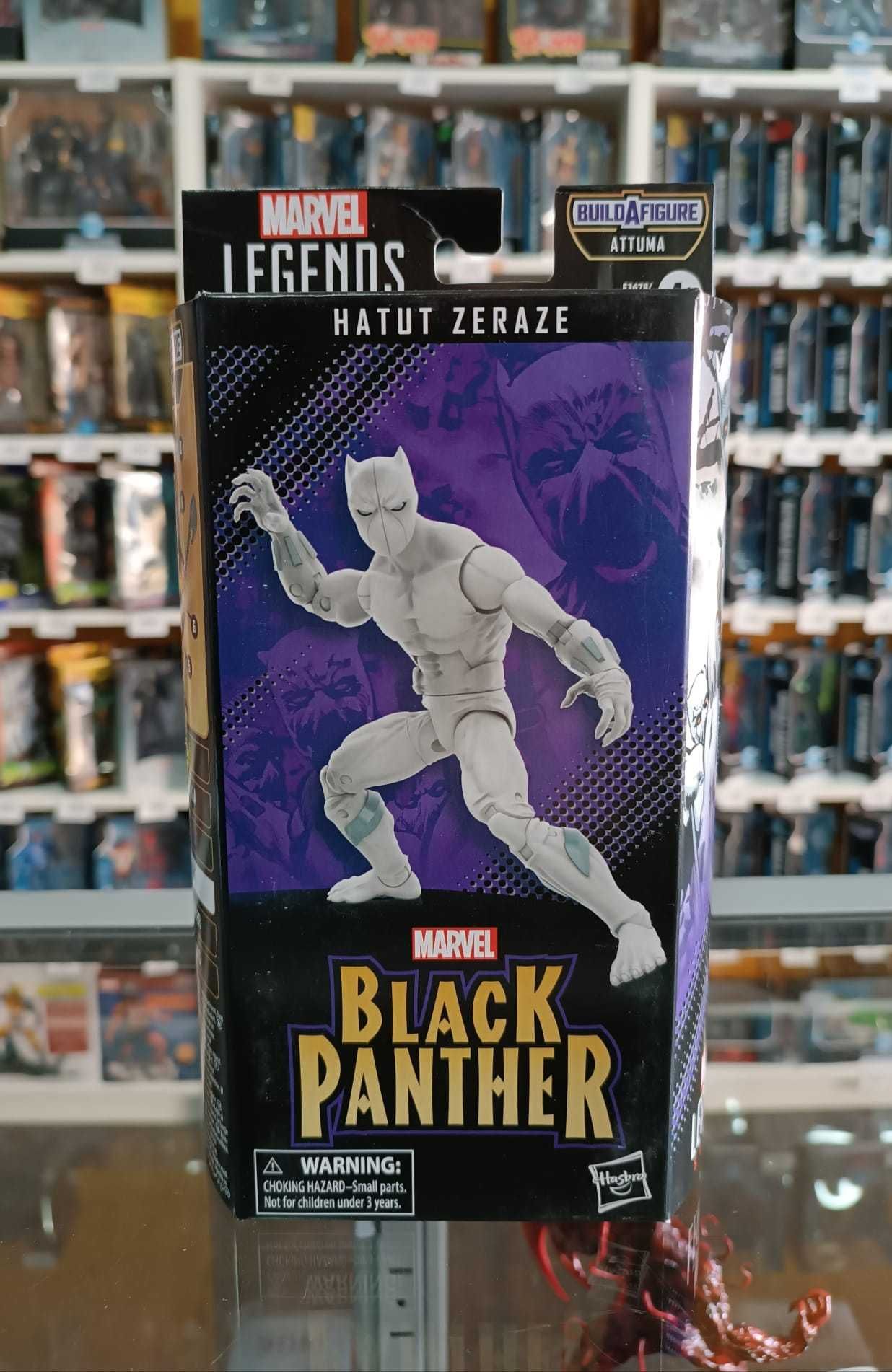 Coleção de figuras Marvel Legends - Black Panther