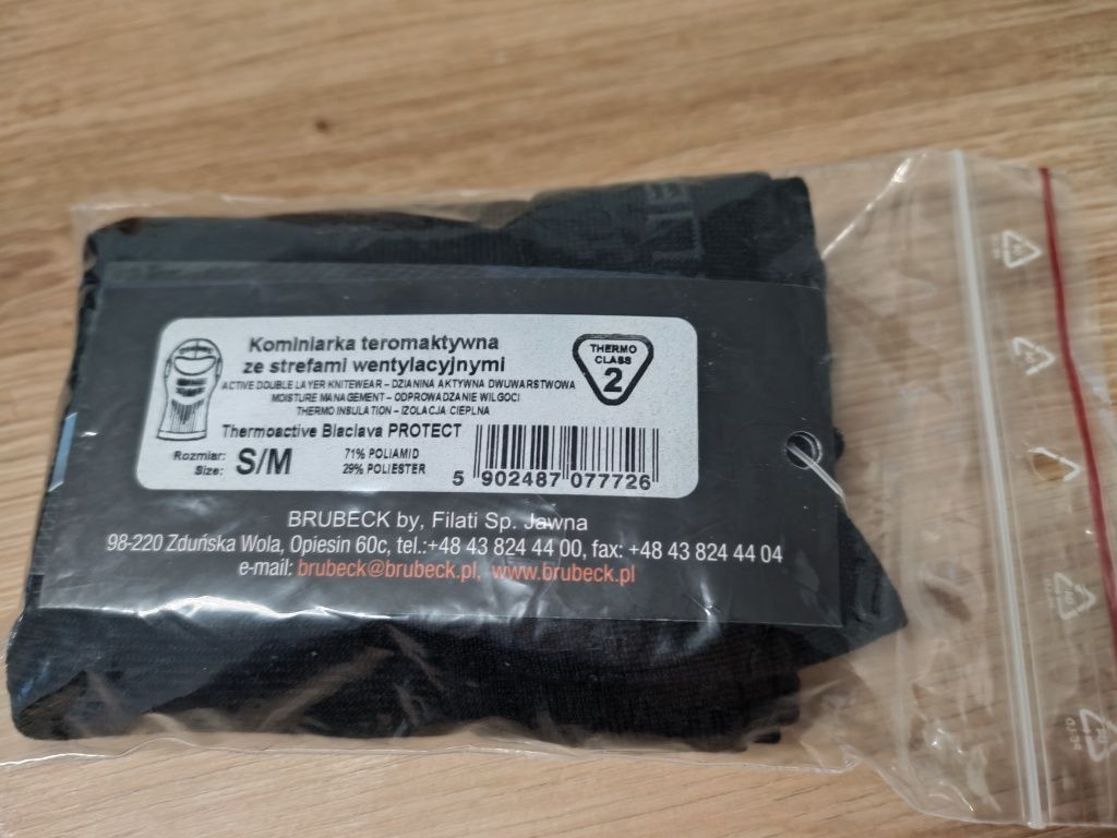 Kominiarka termoaktywna Brubeck Blaclava S/M