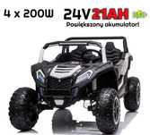 Najdłużej jeżdzące BUGGY dla dzieci! ATV RACING 4x200W 21AH